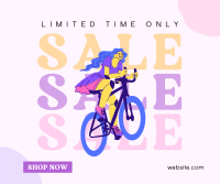 Pedal Your Way Sale Facebook post Image Preview