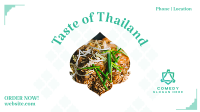 Taste of Thailand Facebook event cover Image Preview