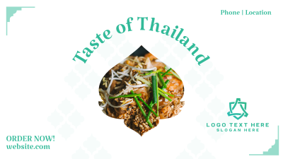 Taste of Thailand Facebook event cover Image Preview