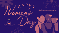 Happy Women's Day Animation Image Preview