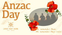Rustic Anzac Day Animation Image Preview