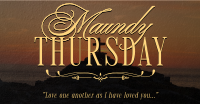 Holy Thursday Facebook ad Image Preview