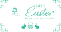 Easter Bunny Facebook Ad Image Preview