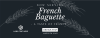 Classic French Baguette Facebook Cover Design