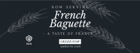 Classic French Baguette Facebook cover Image Preview
