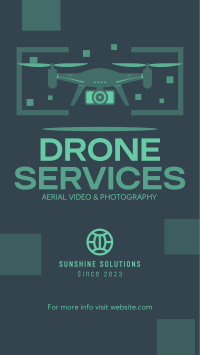 Drone Service Solutions TikTok Video Image Preview