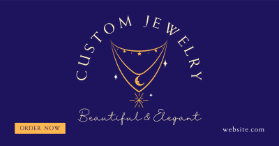 Custom Jewelries Facebook ad Image Preview