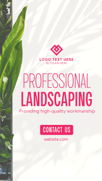 Professional Landscaping  YouTube Short Preview