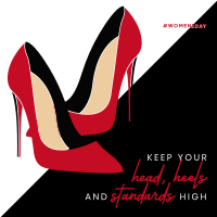 Classy Red Bottoms Instagram post Image Preview
