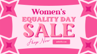 Women's Equality Sale Facebook Event Cover Design