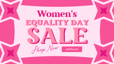 Women's Equality Sale Facebook event cover Image Preview