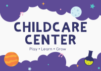 Childcare Center Postcard Image Preview