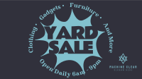 Comic Yard Sale Facebook Event Cover Design