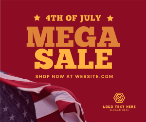 Fourth of July Sale Facebook post Image Preview