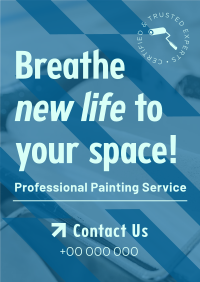 Pro Painting Service Poster Design