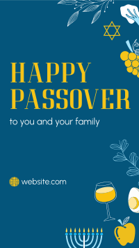 Happy Passover Facebook Story Image Preview