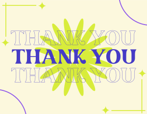 Generic Shapes Thank You Card Thank You Card Image Preview