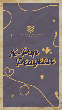 K-Pop Playlist TikTok Video Image Preview