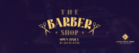 Hipster Barber Shop Facebook Cover Preview