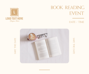 Book Reading Event Facebook post