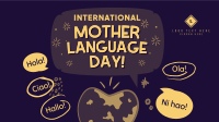 World Mother Language Animation Image Preview