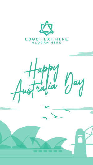 Happy Australia Day Facebook story Image Preview