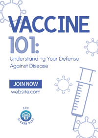 Health Vaccine Webinar Flyer Image Preview