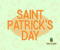 St. Patrick's Clover Facebook post Image Preview