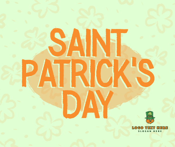 St. Patrick's Clover Facebook Post Design Image Preview