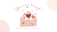 Valentine Envelope Facebook Event Cover Design