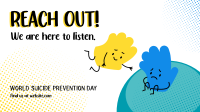 Reach Out Suicide prevention Facebook Event Cover Design
