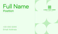 Simple Modern Minimalist Business Card Preview