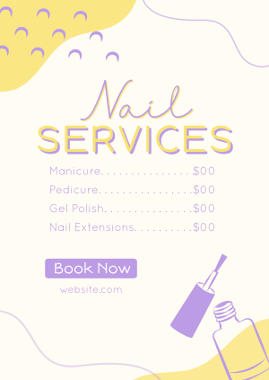 Where Nails Become Art Poster Image Preview
