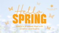 Spring Greeting Quote Animation Preview