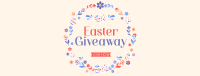 Eggstra Giveaway Facebook Cover Design