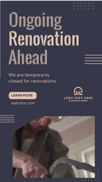 Ongoing House Renovation Facebook story Image Preview