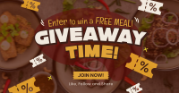 Food Voucher Giveaway Facebook ad Image Preview