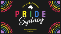 Sydney Pride Facebook Event Cover Design