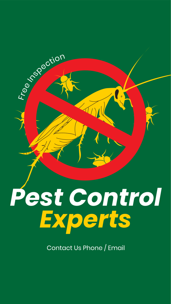 Pest Experts Instagram Story Design Image Preview