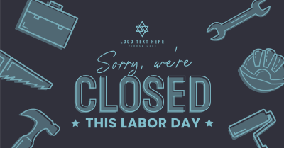 Closed for Labor Day Facebook ad Image Preview