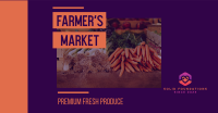 Premium Farmer's Market Facebook ad Image Preview