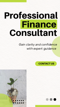Modern Professional Finance Consultant Agency YouTube short Image Preview