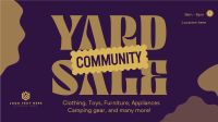 Yard Community Sale YouTube video Image Preview