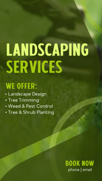 Professional Landscaping Instagram Reel Image Preview