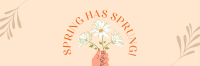 Spring has Sprung Twitter header (cover) Image Preview