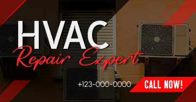 HVAC Repair Expert Facebook ad Image Preview