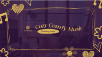 Cozy Comfy Music YouTube Banner Design