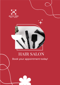 Hair Salon Appointment Flyer Image Preview