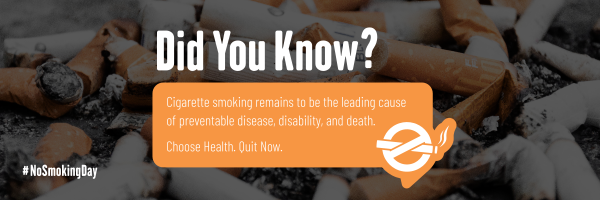 Smoking Facts Twitter Header Design Image Preview