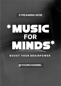 Brain Music Playlist Poster Image Preview